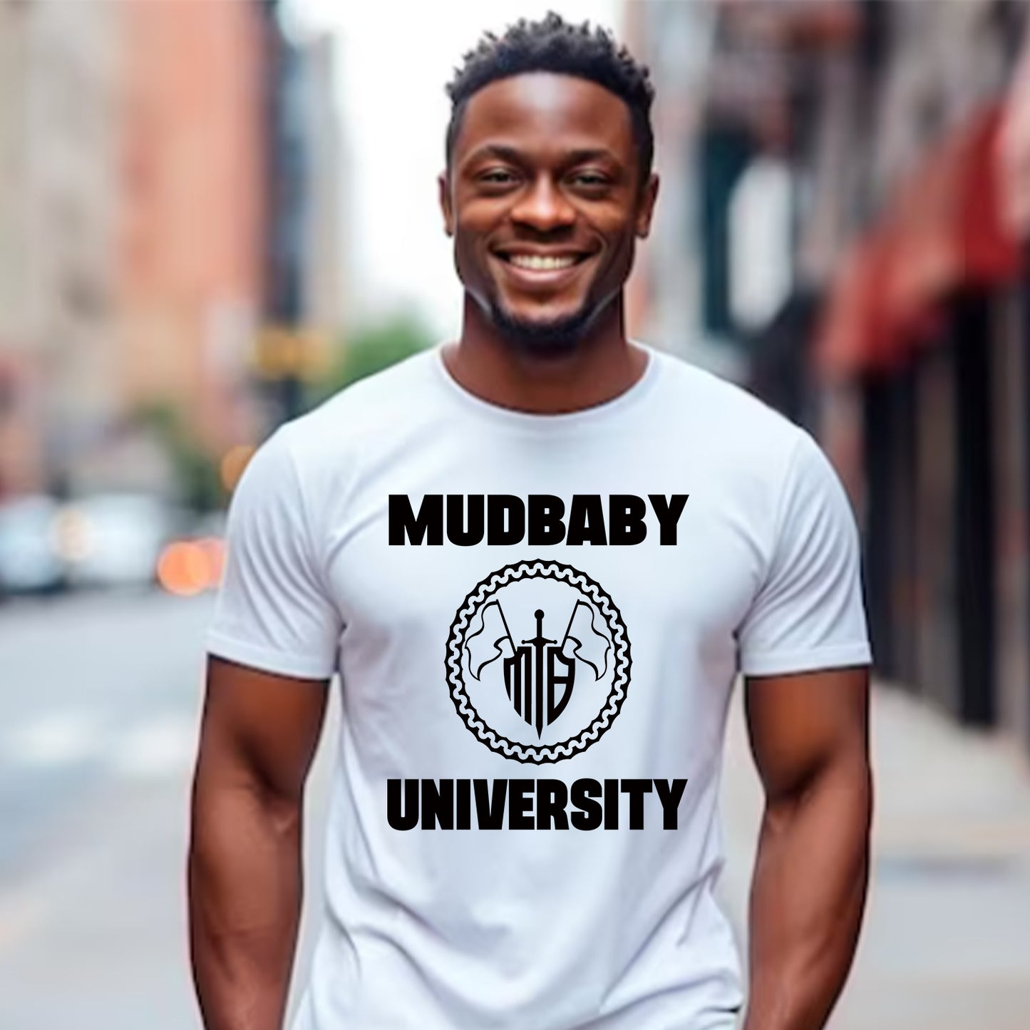 White Anchor T Shirt