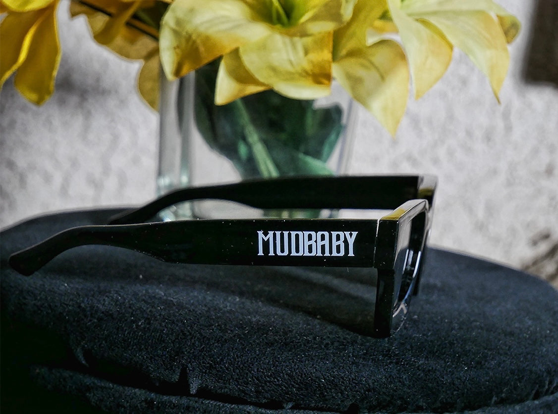 Official MudBaby Dark Tint Glasses BLK