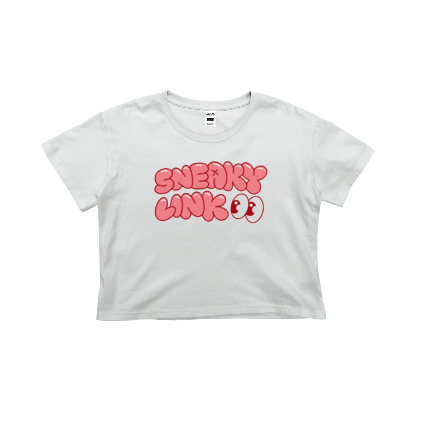 Sneaky White Cropped T shirt