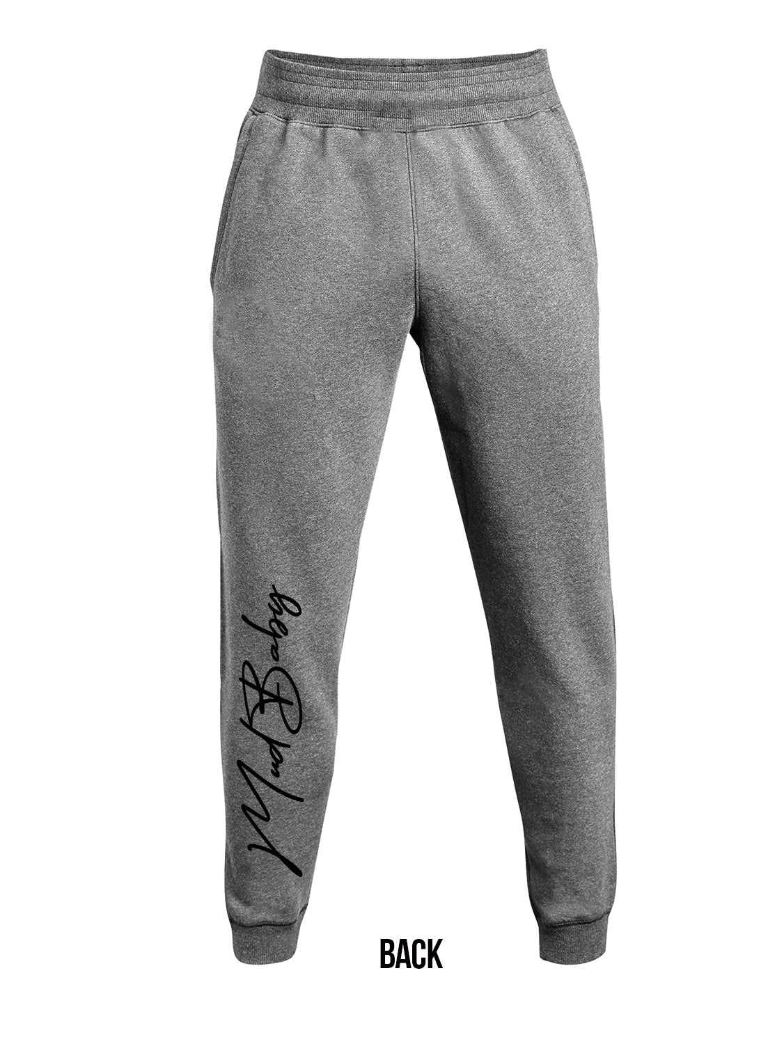 Signature Gray SweatPants (Black Logo)