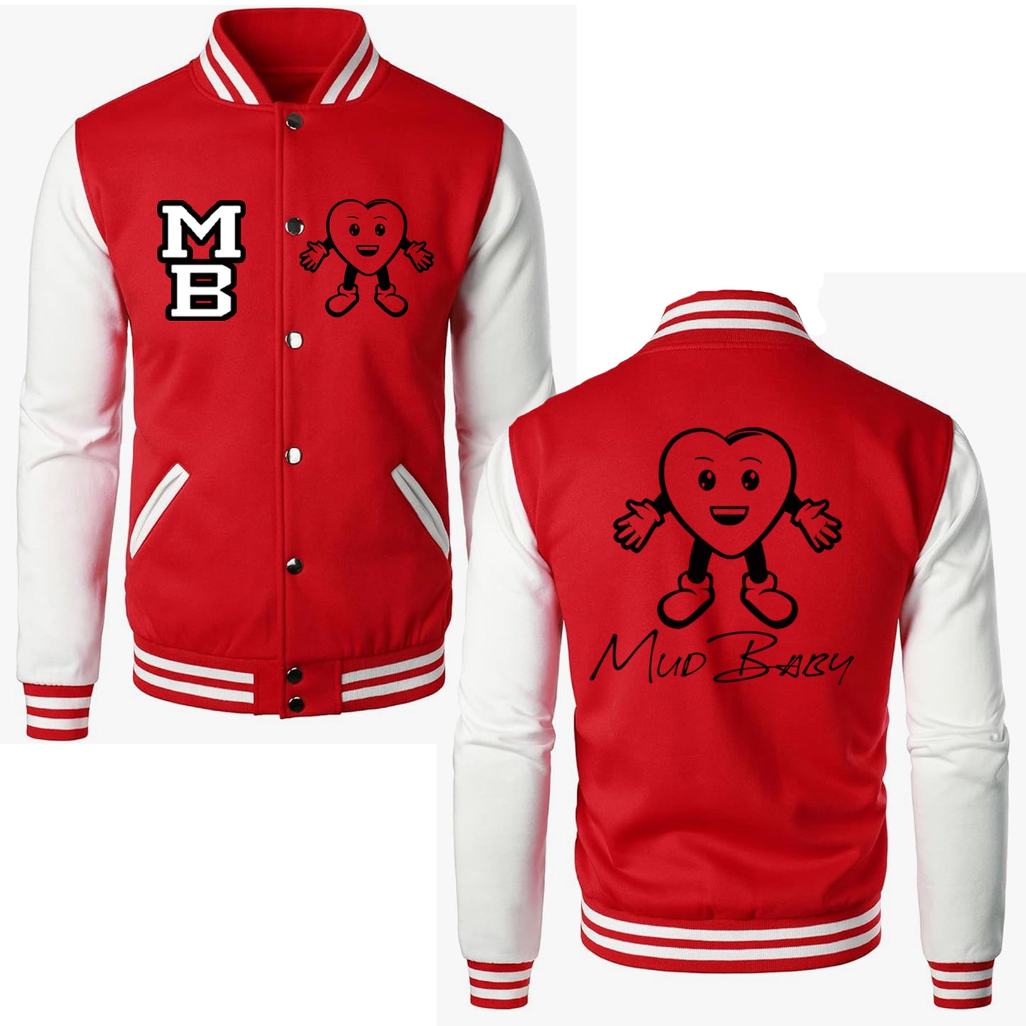 Healed Varsity Jacket Red