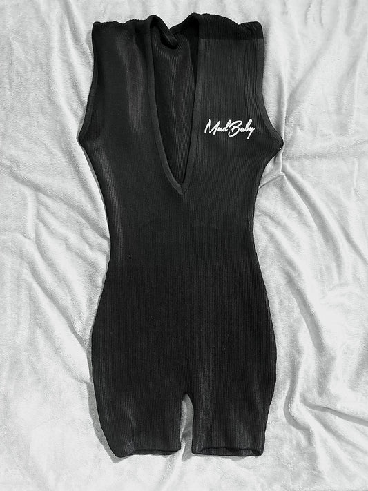 Black MudBaby one piece