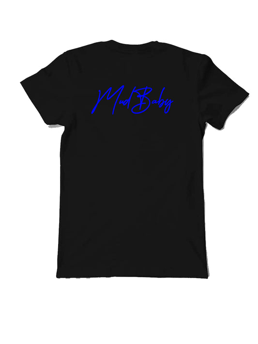 Kids Signature T shirt (BLK/Blue)