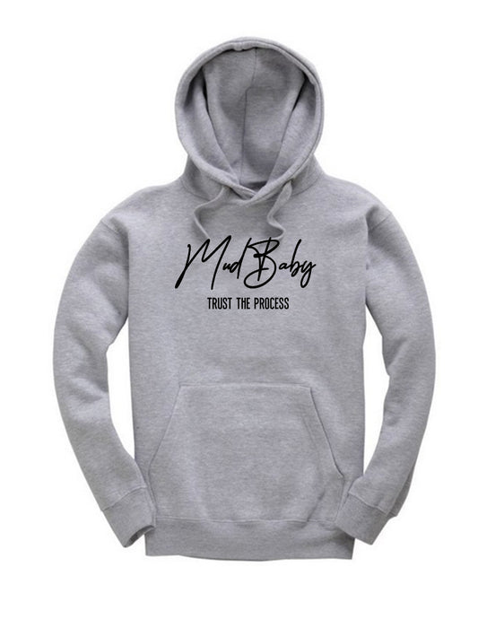 Signature Gray Hoodie (Black Logo)