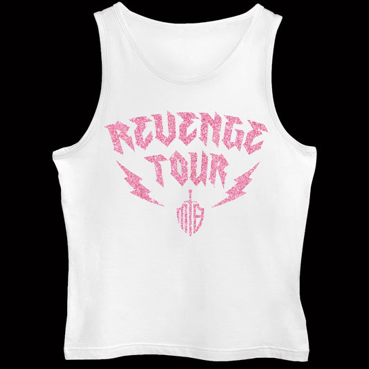 Revenge Tour Crop TankTop (Pink)