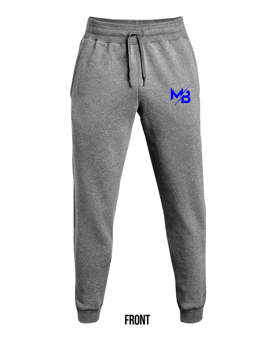 Signature Gray SweatPants (Blue Logo)