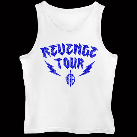 Revenge Tour Crop TankTop (Blue)