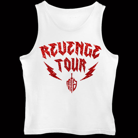 Revenge Tour Crop TankTop (Red)