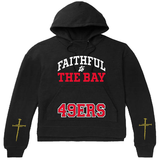 Faithful 49ers Black Hoodie