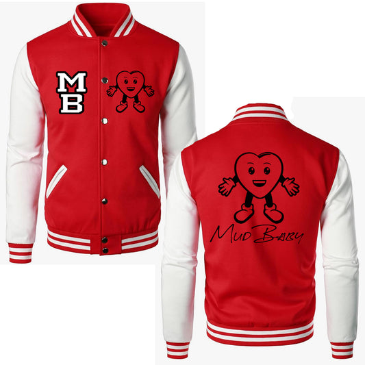 Healed Varsity Jacket Red