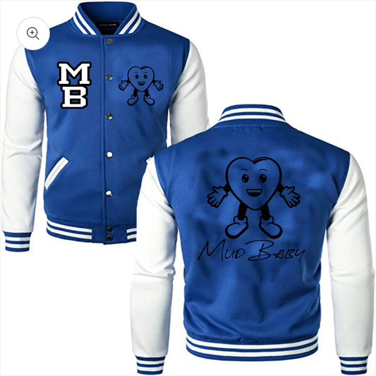 Healed Varsity Jacket Blue