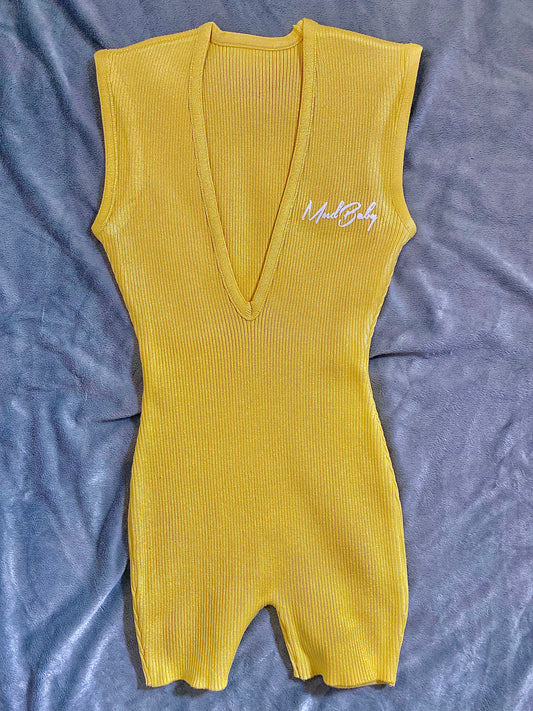 Yellow  MudBaby one piece