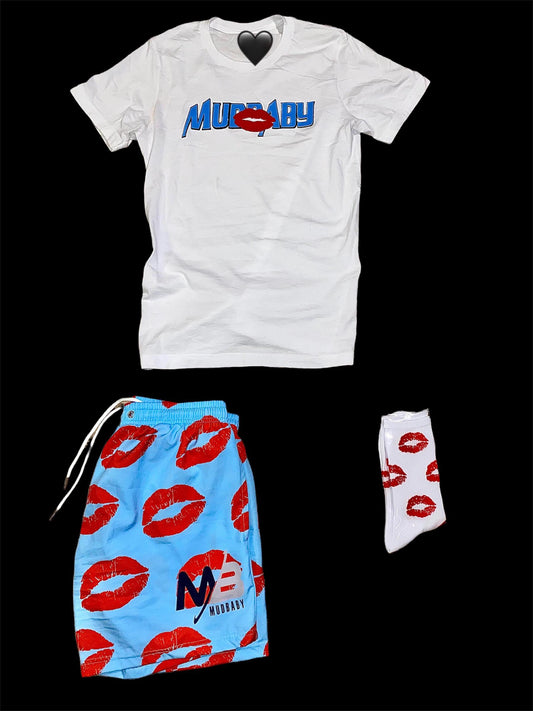 Deadly kiss short set socks included