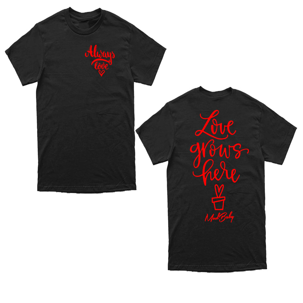 Black red limited t shirt